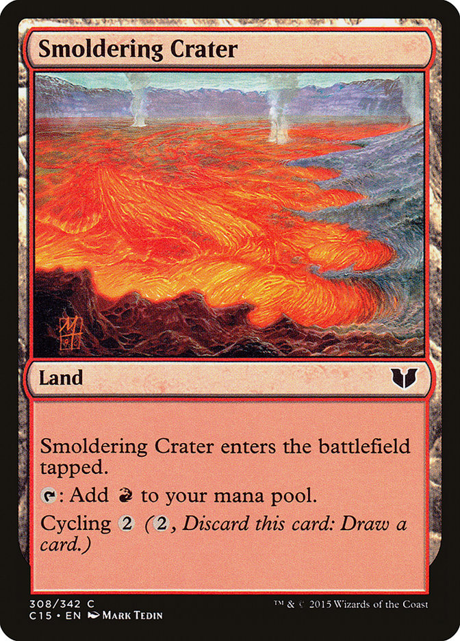 Smoldering Crater [Commander 2015] | GrognardGamesBatavia