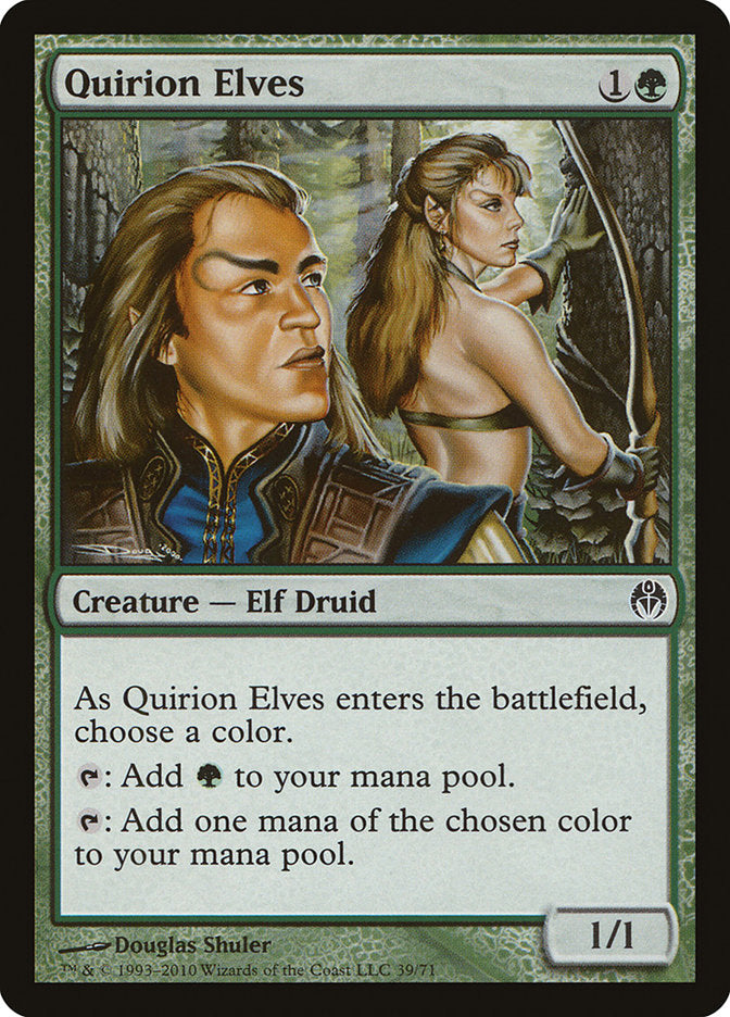 Quirion Elves [Duel Decks: Phyrexia vs. the Coalition] | GrognardGamesBatavia