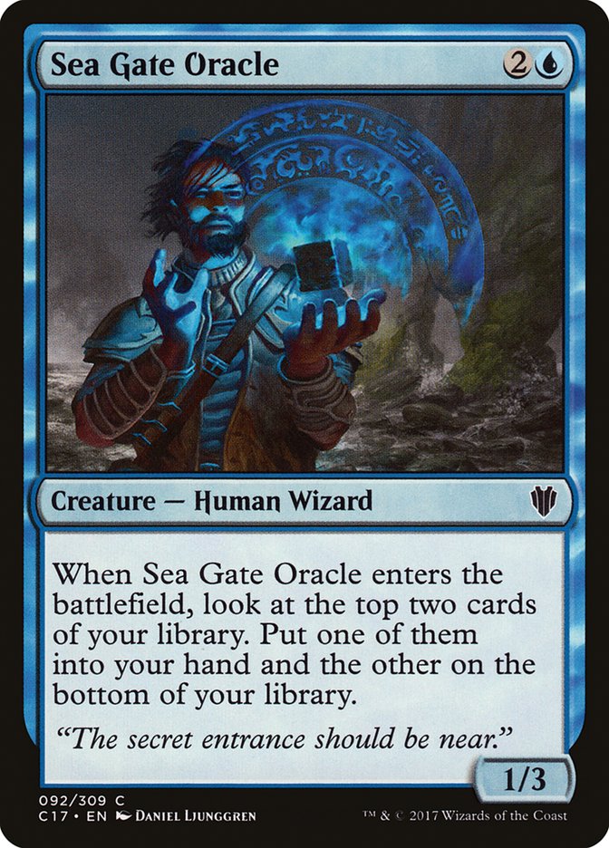 Sea Gate Oracle [Commander 2017] | GrognardGamesBatavia