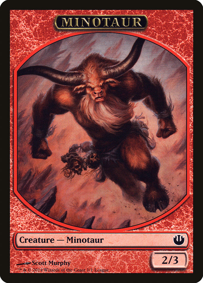 Minotaur Token [League Tokens 2014] | GrognardGamesBatavia