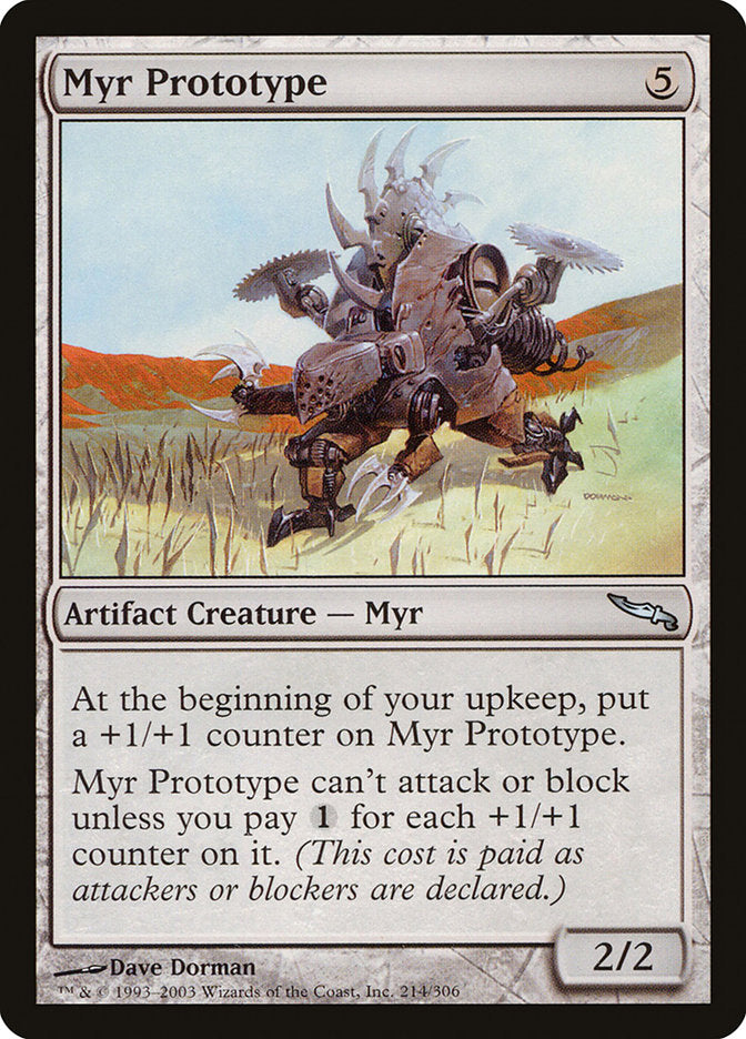 Myr Prototype [Mirrodin] | GrognardGamesBatavia