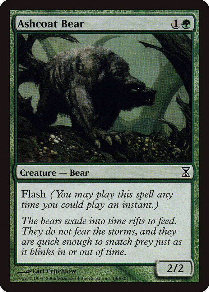 Ashcoat Bear [Time Spiral] | GrognardGamesBatavia