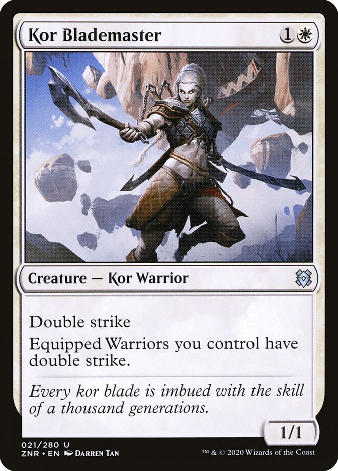 Kor Blademaster [Zendikar Rising] | GrognardGamesBatavia