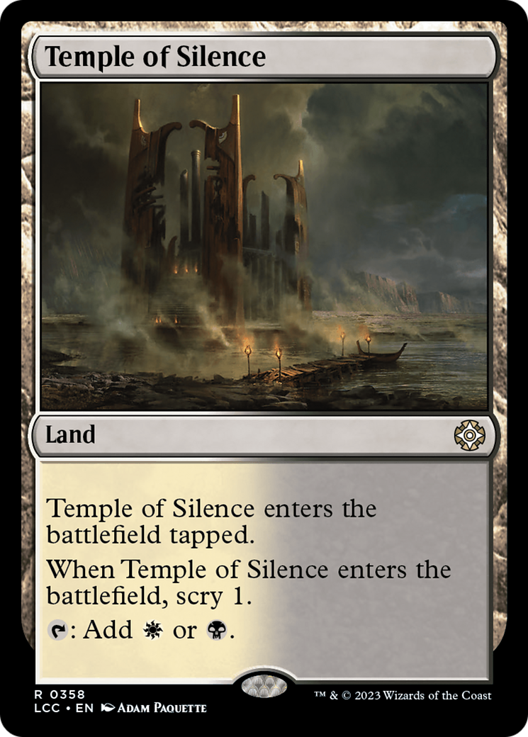 Temple of Silence [The Lost Caverns of Ixalan Commander] | GrognardGamesBatavia