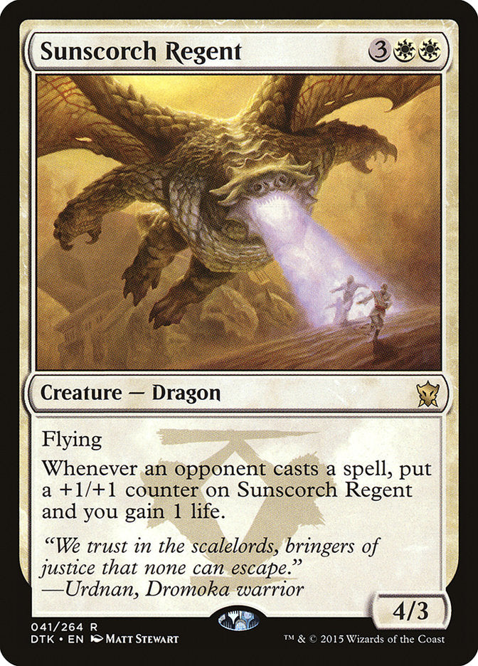Sunscorch Regent [Dragons of Tarkir] | GrognardGamesBatavia