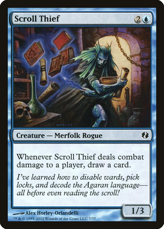 Scroll Thief [Duel Decks: Venser vs. Koth] | GrognardGamesBatavia