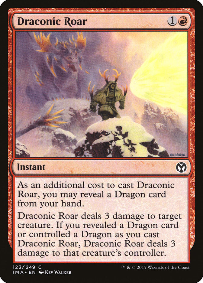 Draconic Roar [Iconic Masters] | GrognardGamesBatavia