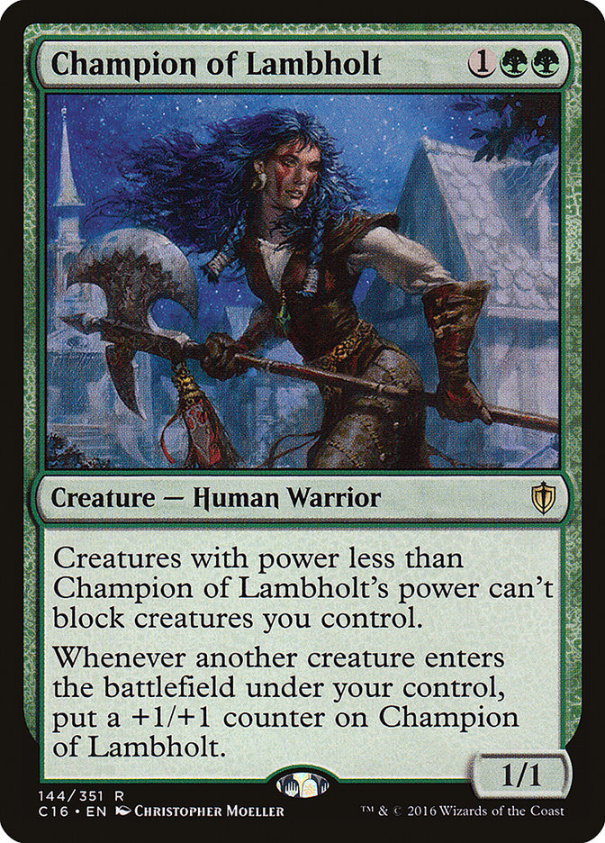 Champion of Lambholt [Commander 2016] | GrognardGamesBatavia