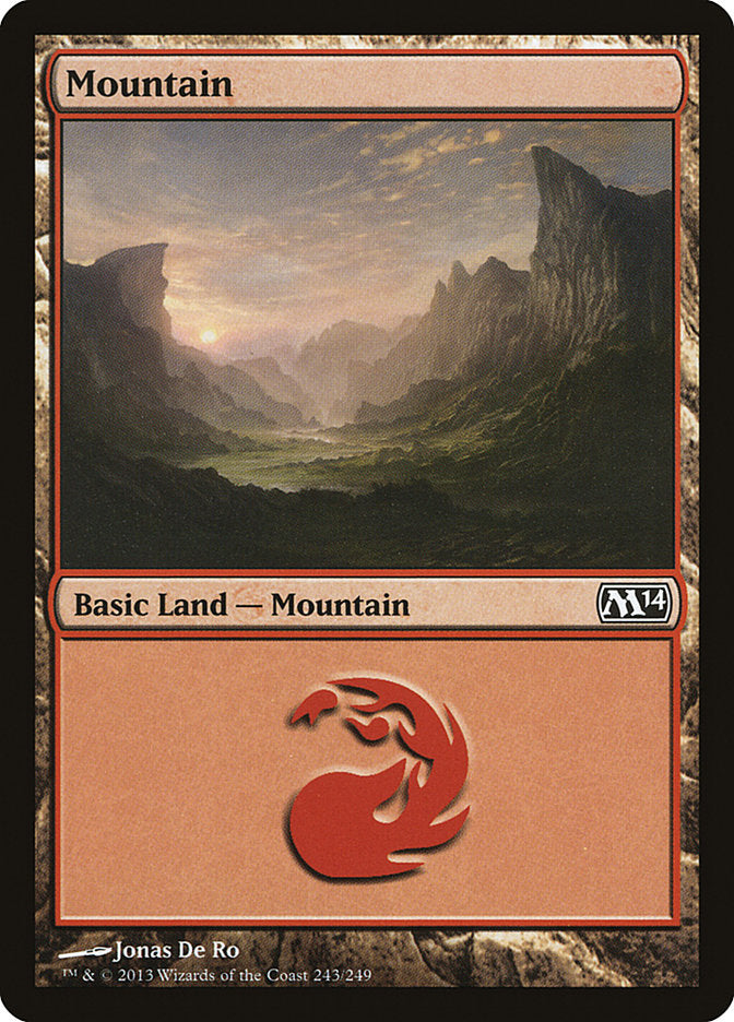 Mountain (243) [Magic 2014] | GrognardGamesBatavia