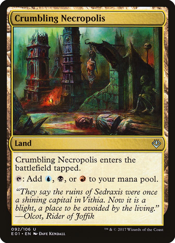 Crumbling Necropolis [Archenemy: Nicol Bolas] | GrognardGamesBatavia