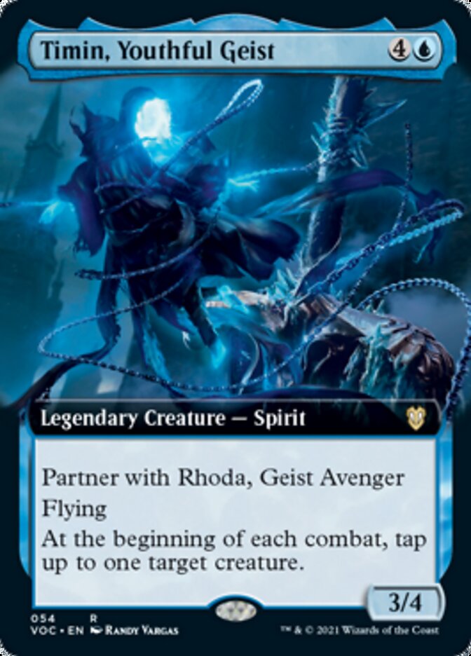 Timin, Youthful Geist (Extended Art) [Innistrad: Crimson Vow Commander] | GrognardGamesBatavia