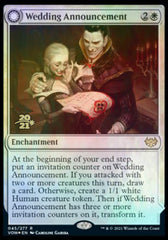 Wedding Announcement // Wedding Festivity [Innistrad: Crimson Vow Prerelease Promos] | GrognardGamesBatavia