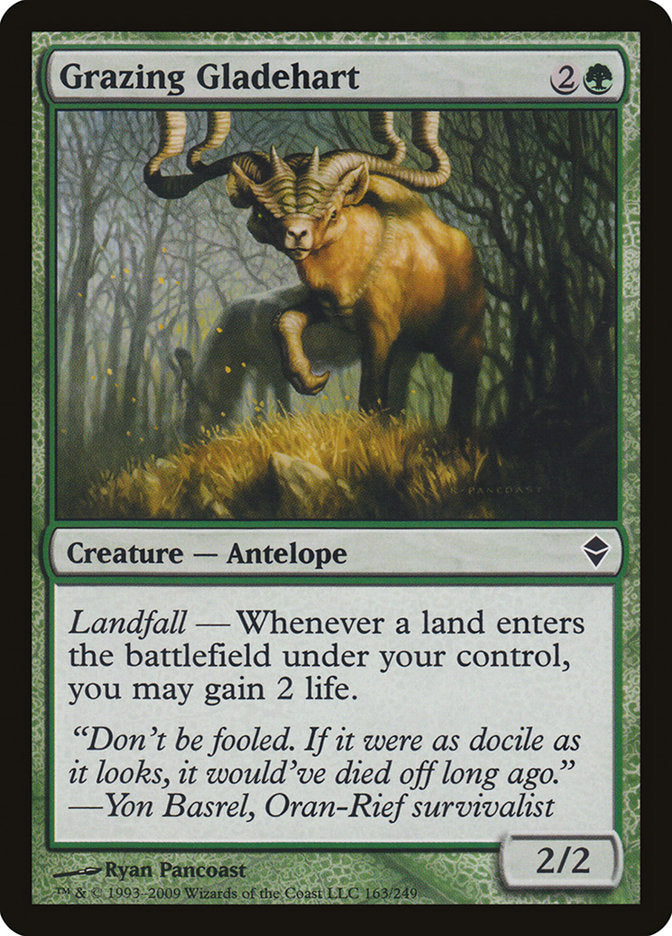 Grazing Gladehart [Zendikar] | GrognardGamesBatavia