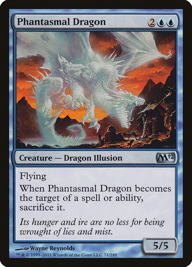 Phantasmal Dragon [Magic 2012] | GrognardGamesBatavia