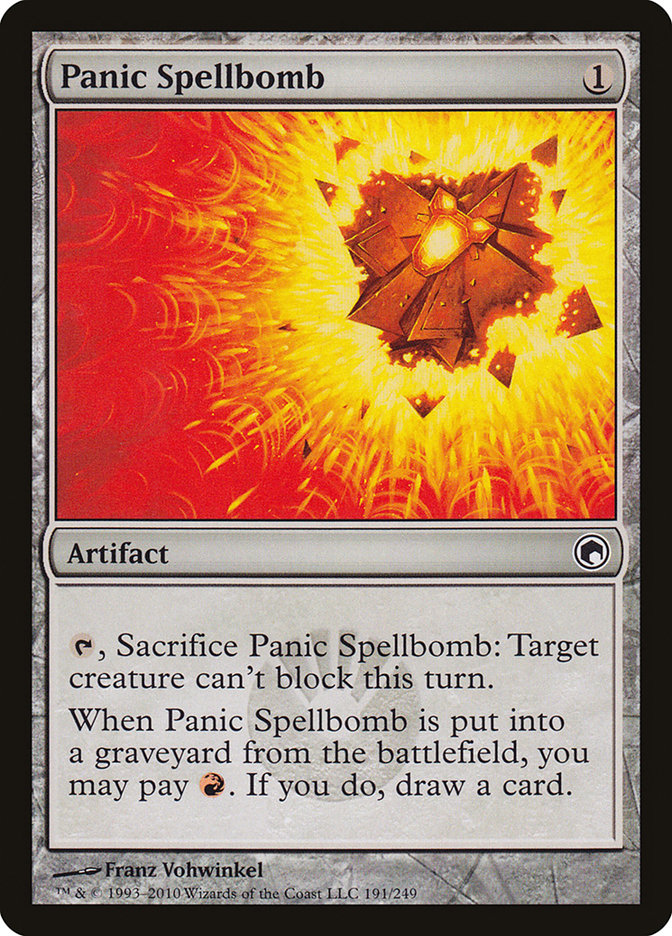 Panic Spellbomb [Scars of Mirrodin] | GrognardGamesBatavia