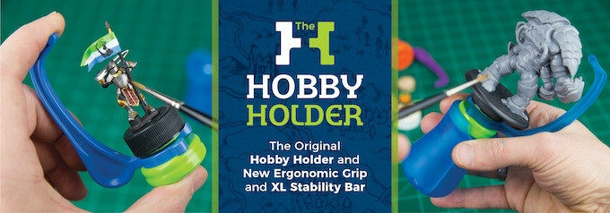 Game Envy Hobby Holder – 3-Part Grip Set | GrognardGamesBatavia