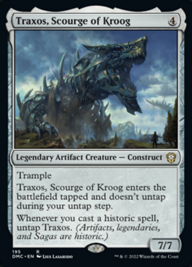 Traxos, Scourge of Kroog [Dominaria United Commander] | GrognardGamesBatavia
