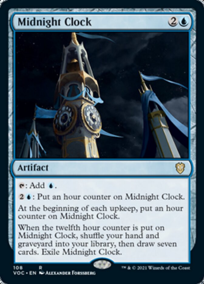 Midnight Clock [Innistrad: Crimson Vow Commander] | GrognardGamesBatavia