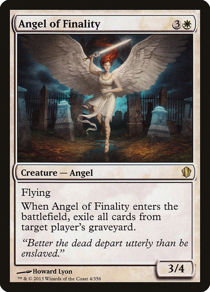 Angel of Finality [Commander 2013] | GrognardGamesBatavia