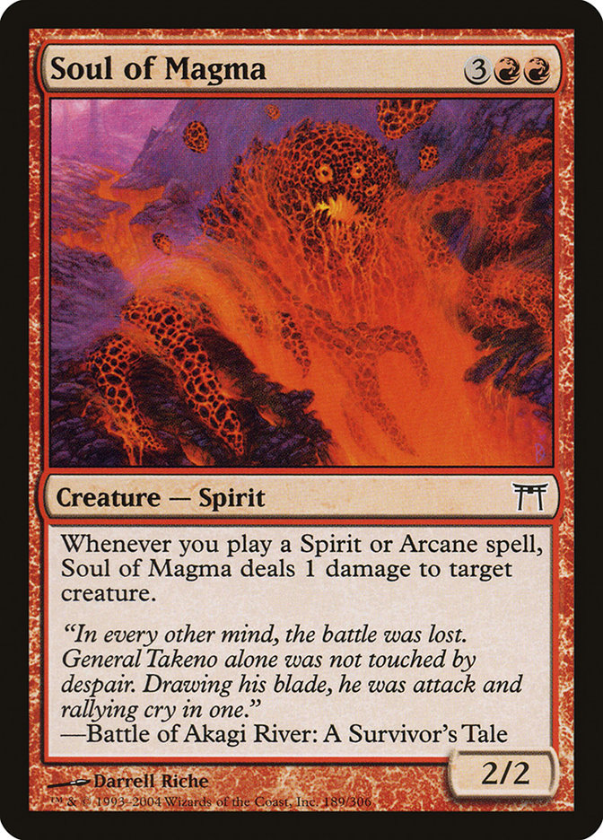 Soul of Magma [Champions of Kamigawa] | GrognardGamesBatavia