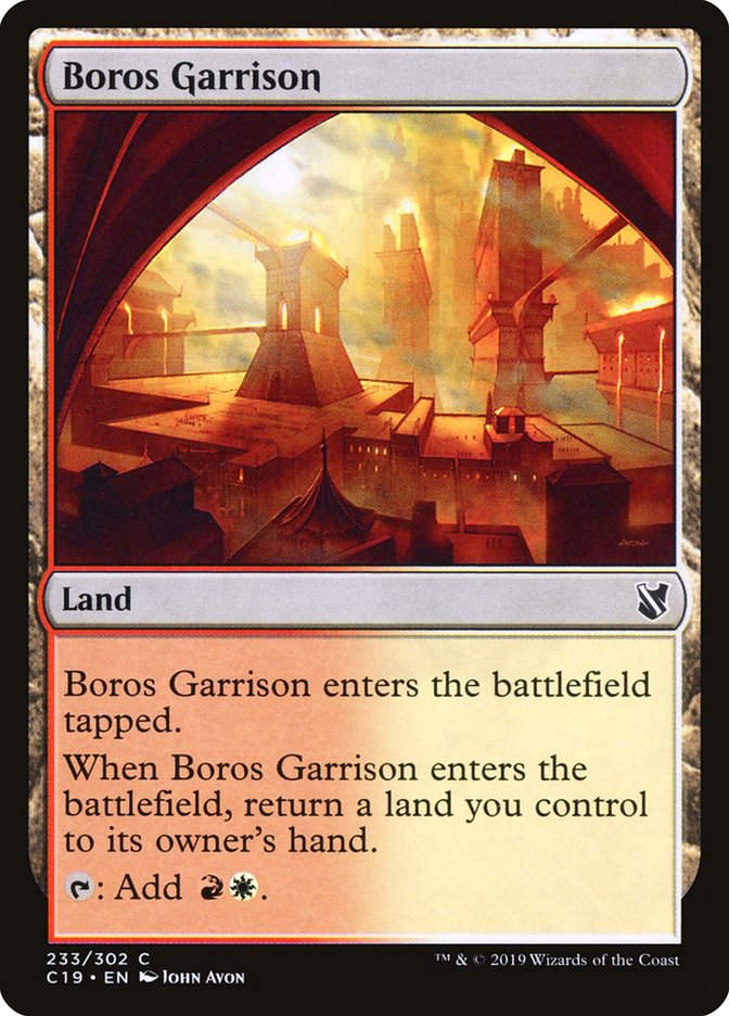 Boros Garrison [Commander 2019] | GrognardGamesBatavia