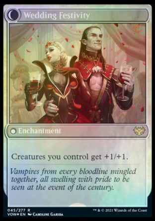 Wedding Announcement // Wedding Festivity [Innistrad: Crimson Vow Prerelease Promos] | GrognardGamesBatavia