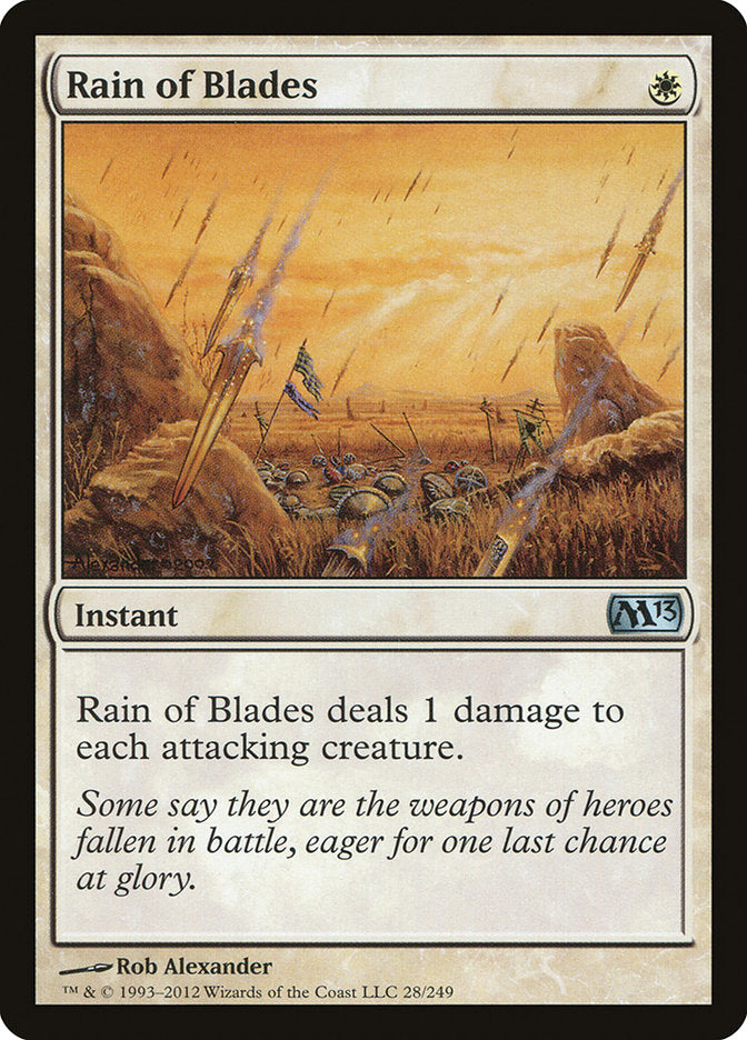 Rain of Blades [Magic 2013] | GrognardGamesBatavia