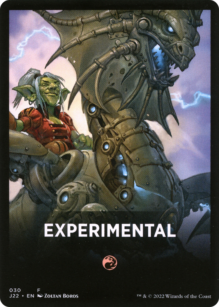 Experimental Theme Card [Jumpstart 2022 Front Cards] | GrognardGamesBatavia