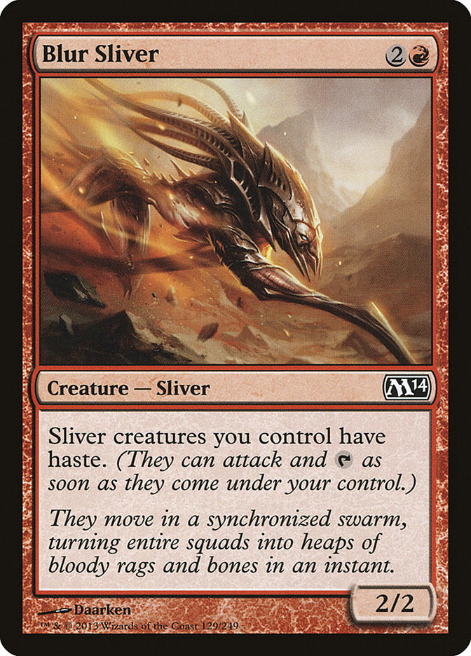 Blur Sliver [Magic 2014] | GrognardGamesBatavia