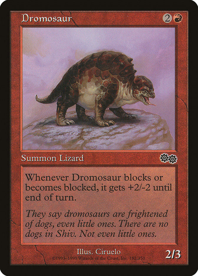 Dromosaur [Urza's Saga] | GrognardGamesBatavia