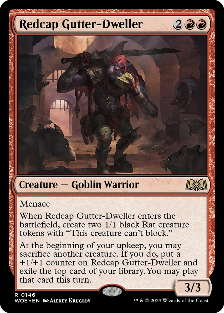 Redcap Gutter-Dweller [Wilds of Eldraine] | GrognardGamesBatavia