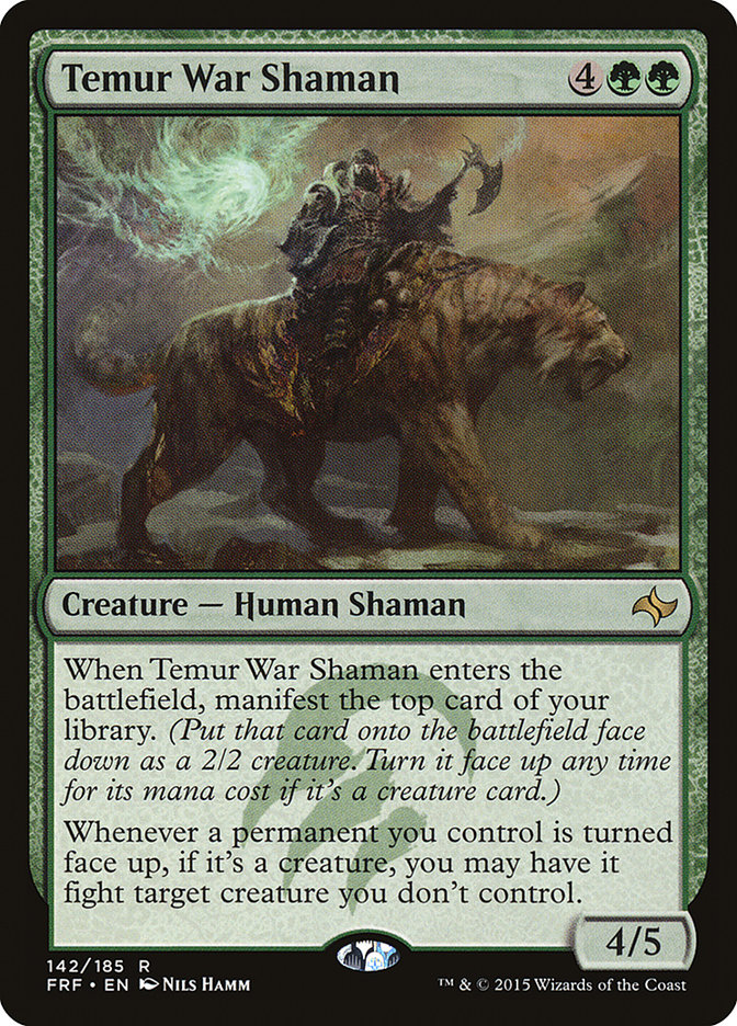 Temur War Shaman [Fate Reforged] | GrognardGamesBatavia