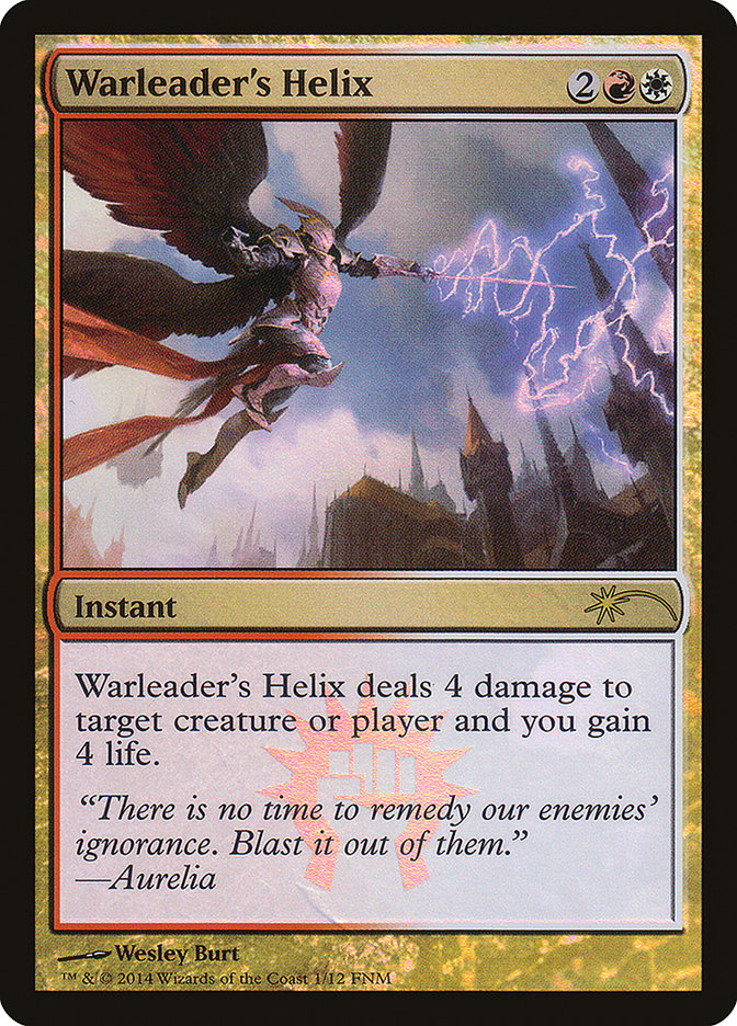 Warleader's Helix [Friday Night Magic 2014] | GrognardGamesBatavia