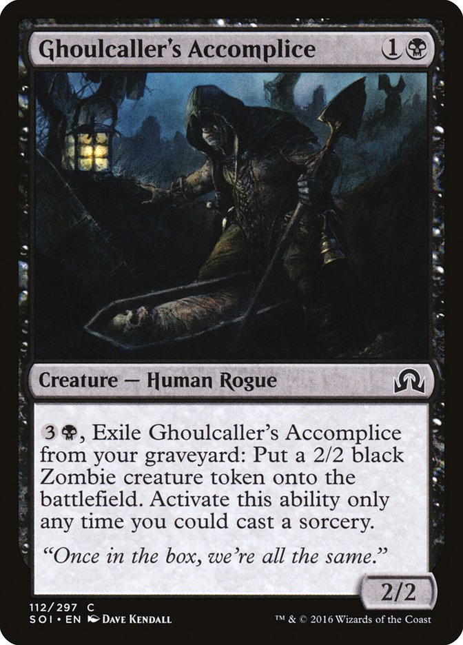 Ghoulcaller's Accomplice [Shadows over Innistrad] | GrognardGamesBatavia