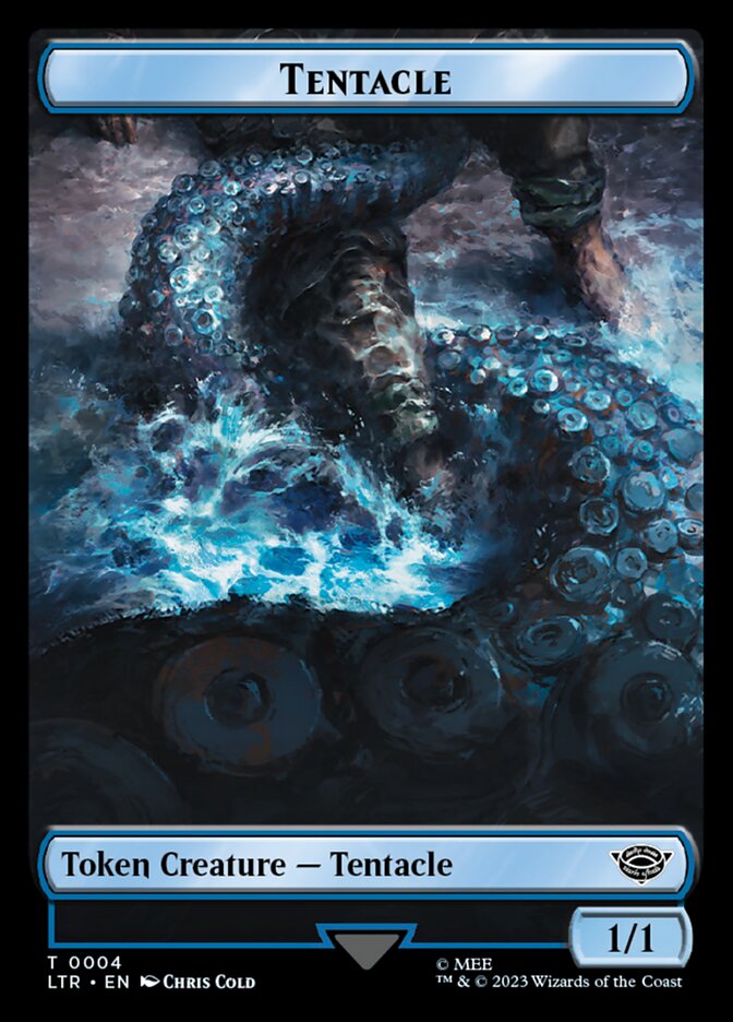 Tentacle Token [The Lord of the Rings: Tales of Middle-Earth Tokens] | GrognardGamesBatavia