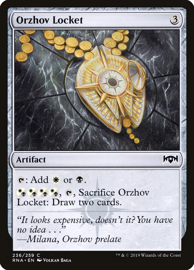 Orzhov Locket [Ravnica Allegiance] | GrognardGamesBatavia