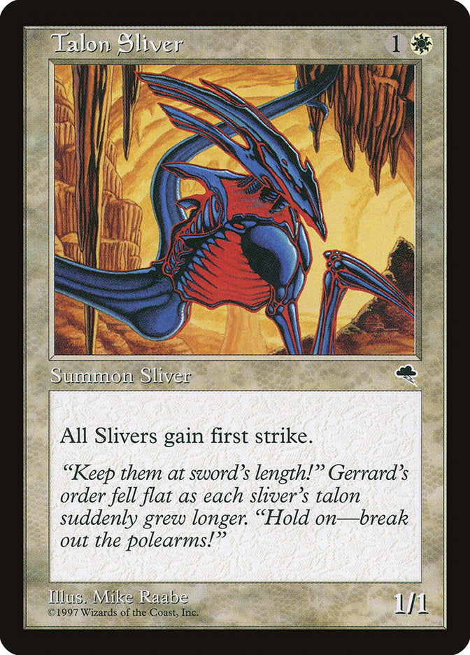 Talon Sliver [Tempest] | GrognardGamesBatavia