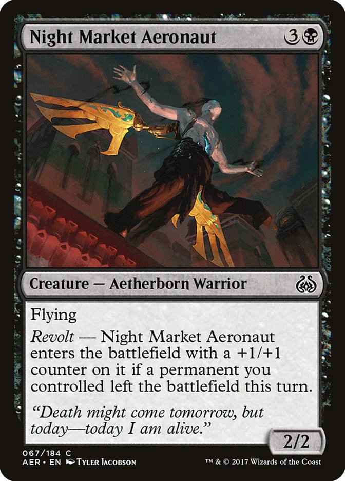 Night Market Aeronaut [Aether Revolt] | GrognardGamesBatavia