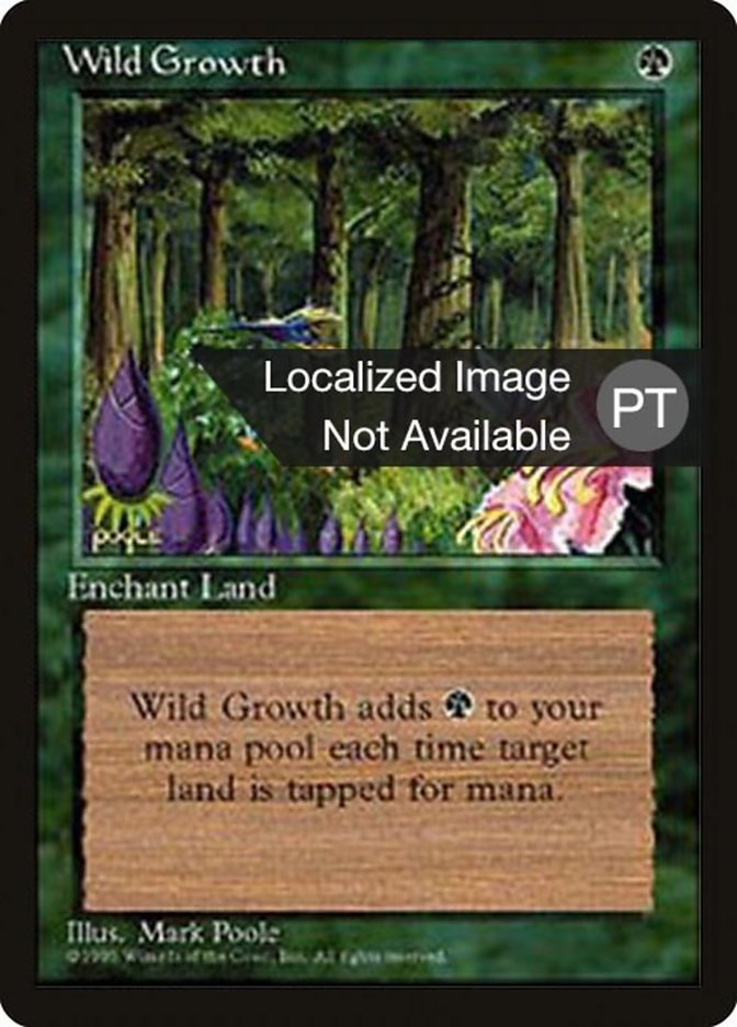 Wild Growth [Fourth Edition (Foreign Black Border)] | GrognardGamesBatavia