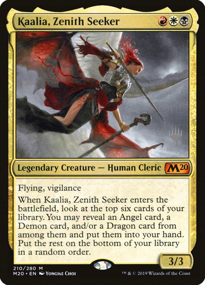 Kaalia, Zenith Seeker (Promo Pack) [Core Set 2020 Promos] | GrognardGamesBatavia