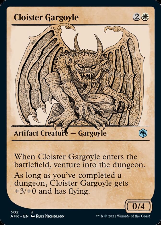 Cloister Gargoyle (Showcase) [Dungeons & Dragons: Adventures in the Forgotten Realms] | GrognardGamesBatavia