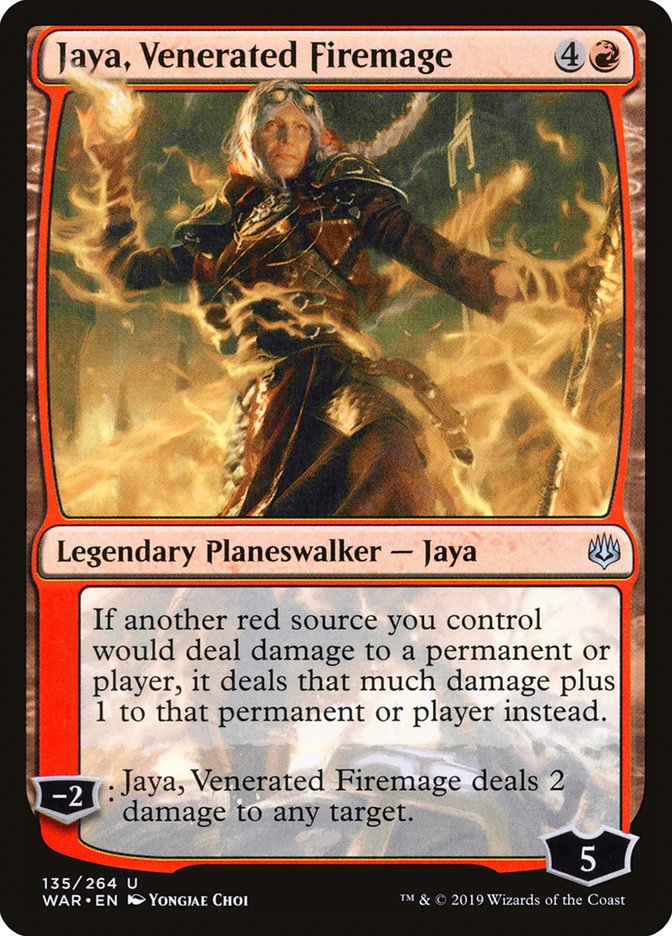 Jaya, Venerated Firemage [War of the Spark] | GrognardGamesBatavia