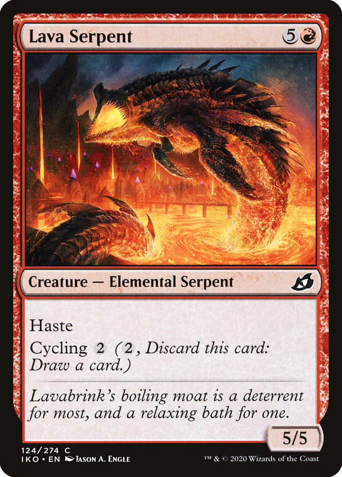 Lava Serpent [Ikoria: Lair of Behemoths] | GrognardGamesBatavia