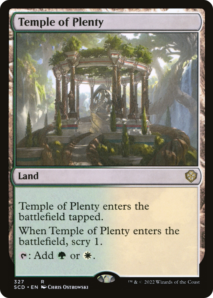 Temple of Plenty [Starter Commander Decks] | GrognardGamesBatavia