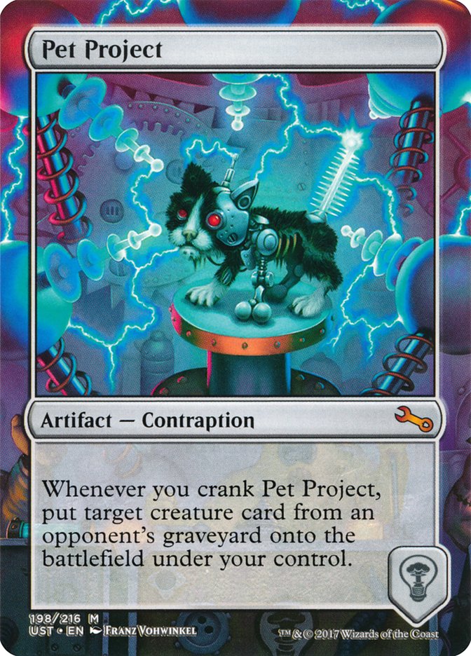 Pet Project [Unstable] | GrognardGamesBatavia