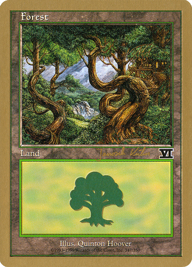 Forest (jk347) (Janosch Kuhn) [World Championship Decks 2000] | GrognardGamesBatavia