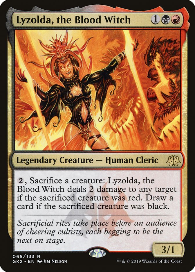 Lyzolda, the Blood Witch [Ravnica Allegiance Guild Kit] | GrognardGamesBatavia