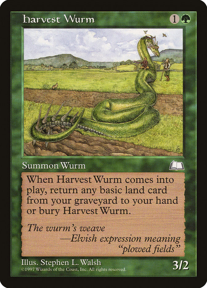 Harvest Wurm [Weatherlight] | GrognardGamesBatavia