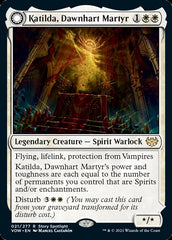 Katilda, Dawnhart Martyr // Katilda's Rising Dawn [Innistrad: Crimson Vow] | GrognardGamesBatavia