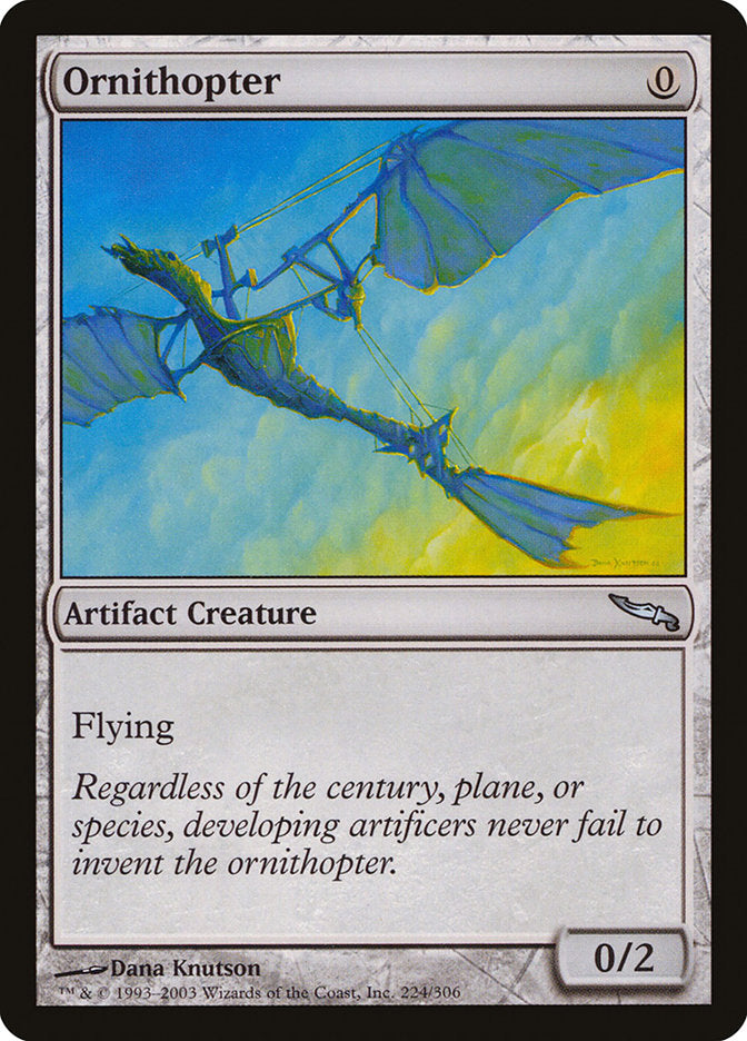 Ornithopter [Mirrodin] | GrognardGamesBatavia